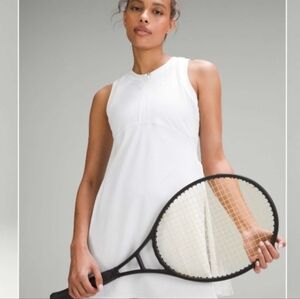 Lululemon White Sleeveless Tennis Dress